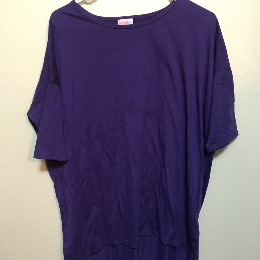 LulaRoe Irma medium royal purple